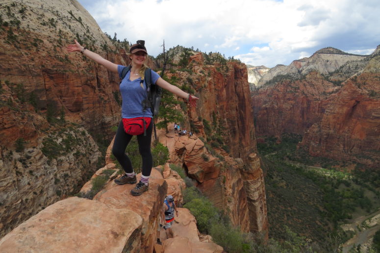 At Angels's Landing