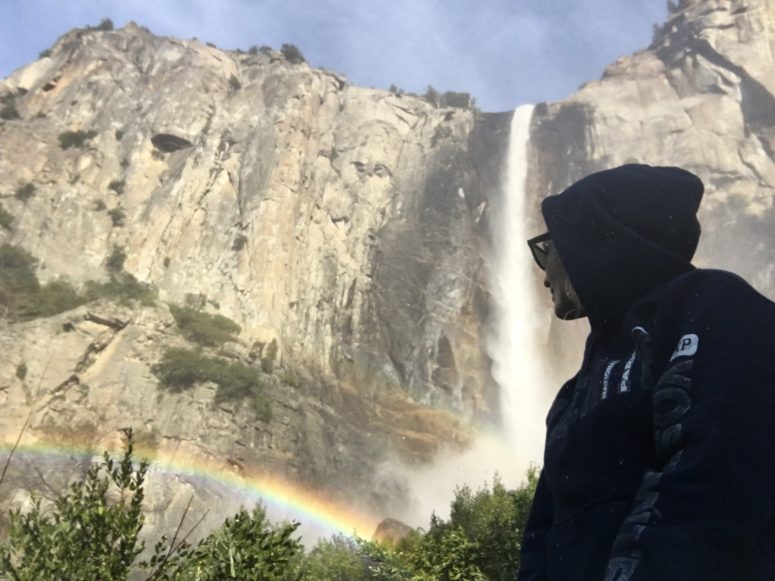 Double Rainbow at Bridalveil Falls
