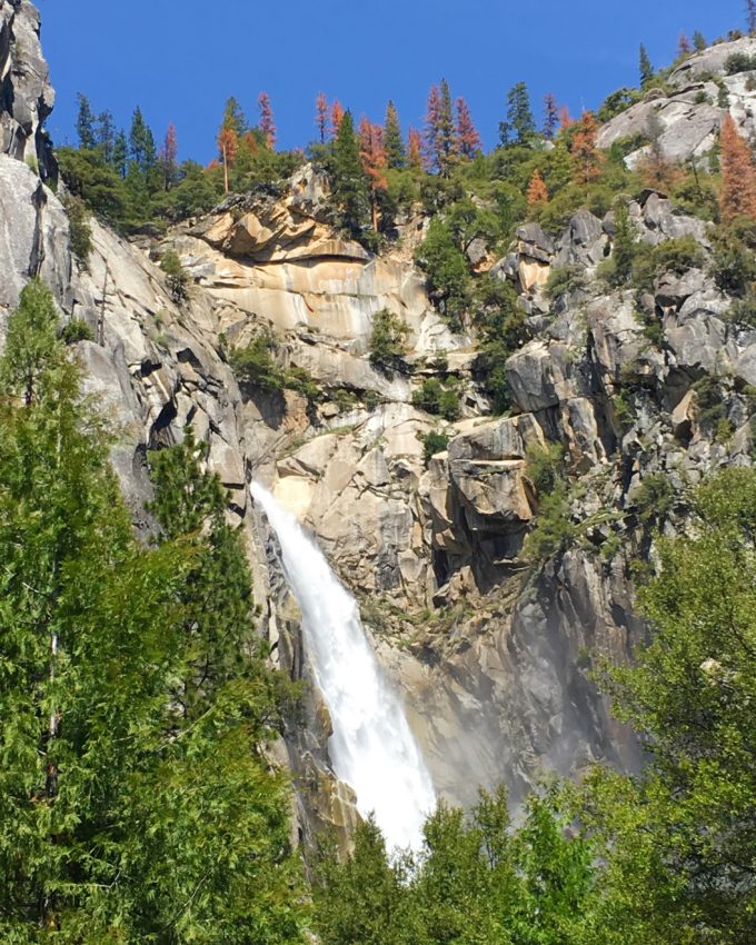A beautiful cascade near the El Portal entrance