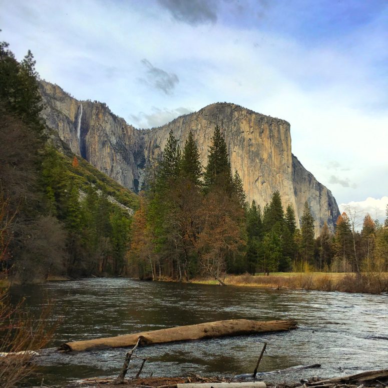 El Capitan and Horsetail Falls