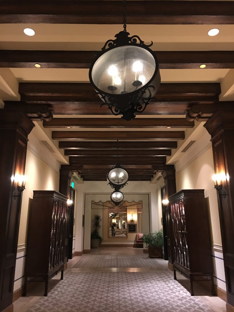 the hallway at Green Valley Ranch resort