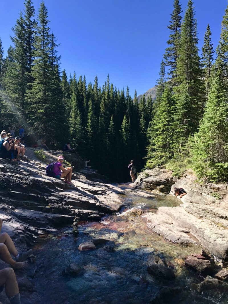 Top of Ptarmigan Falls